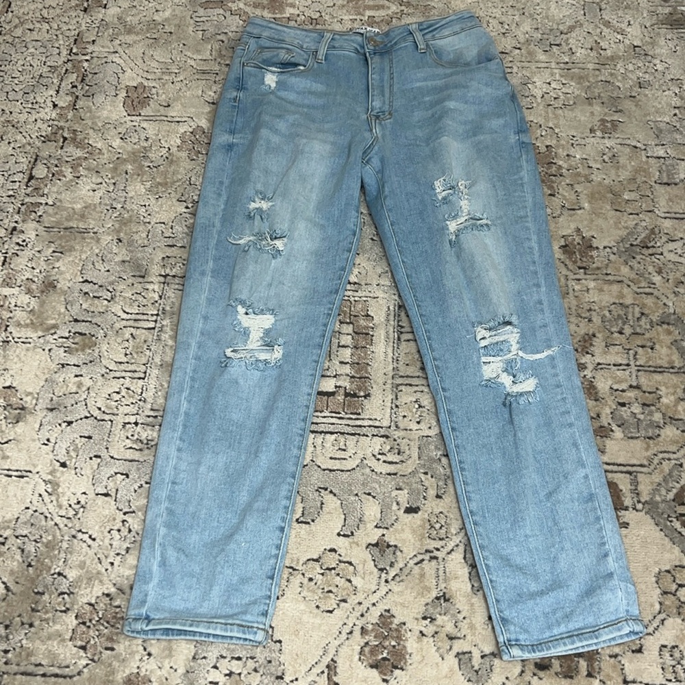 Light washed jeans. Do not fit anymore